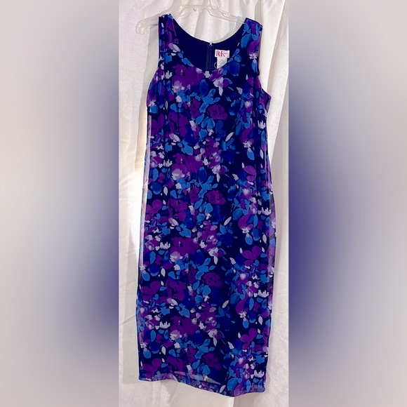 NWT  R & K Dress with sheer blouse size 18 $70 - Picture 5 of 12